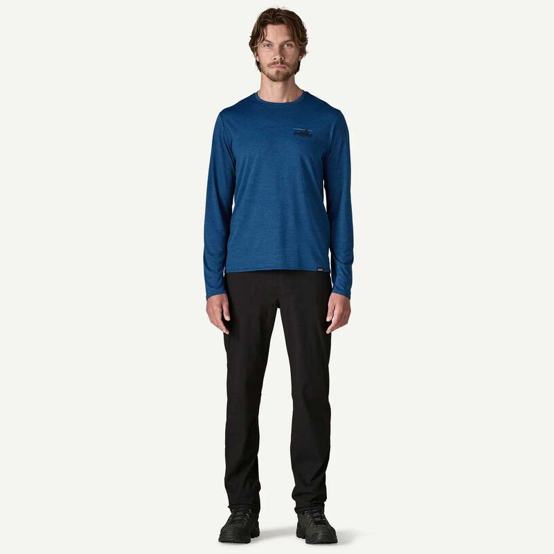 Patagonia Men's Long-Sleeved Capilene® Cool Daily Graphic Shirt image number 3